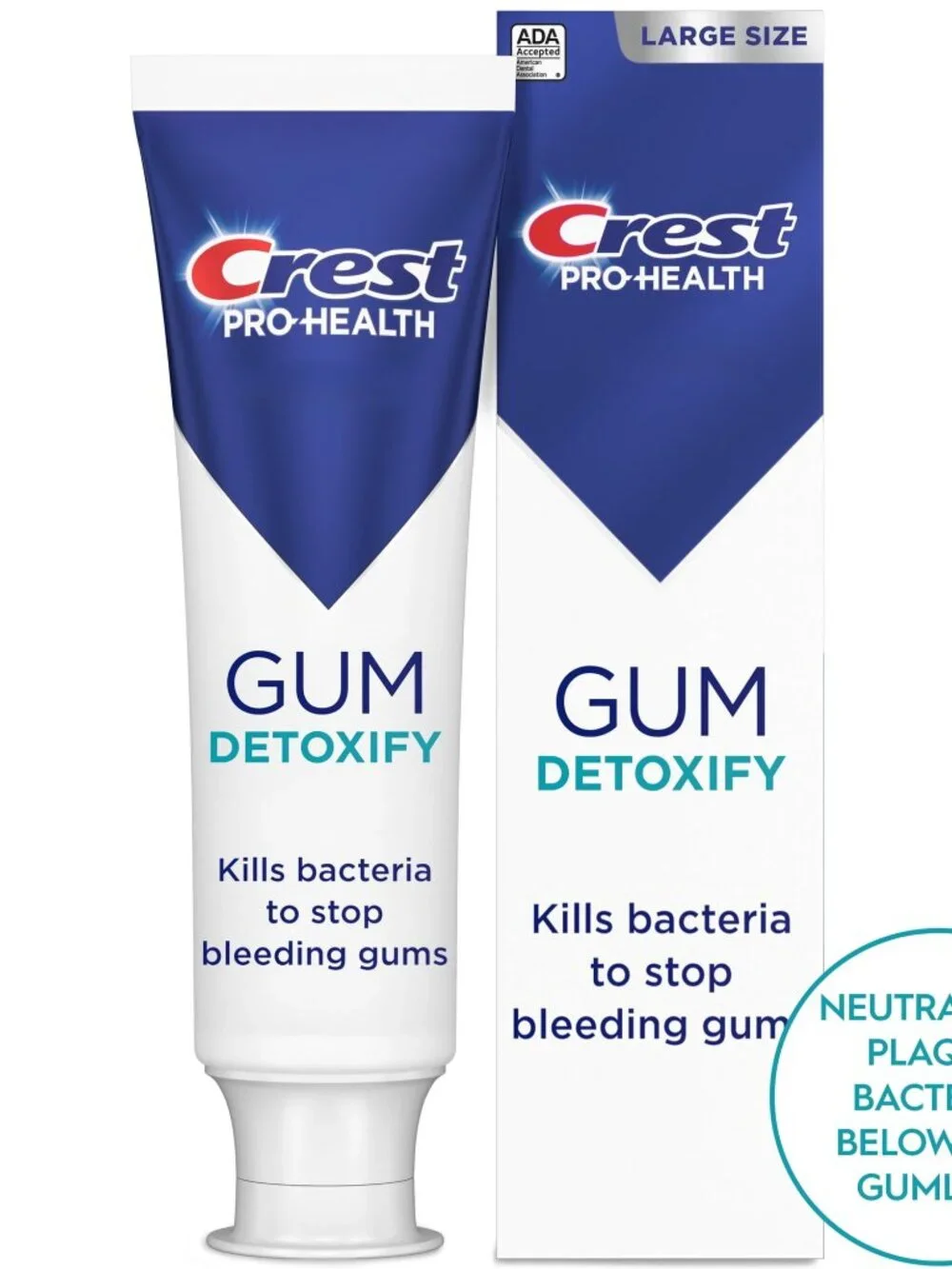 New🌟 3 Crest Toothpaste, Pro-Health Gum Detoxify Deep Clean Fluoride Toothpaste